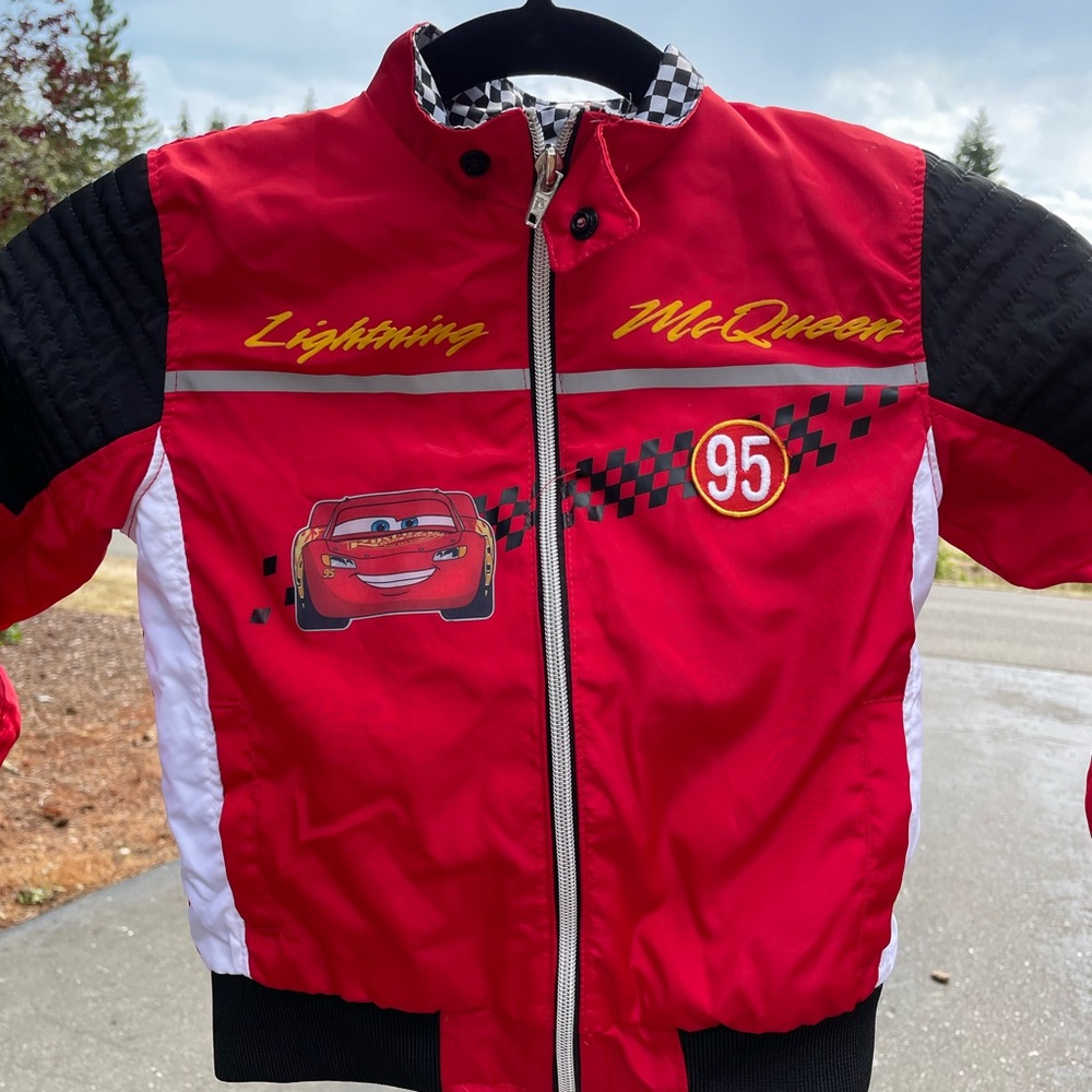 Disney Pixar Cars Rustee 4T Red Jacket